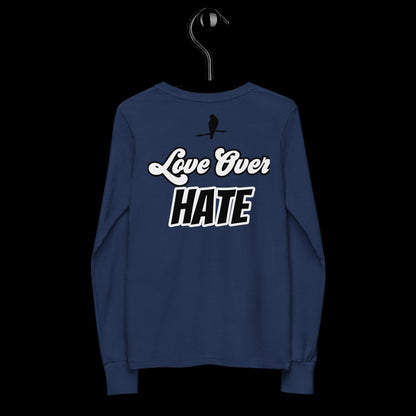 ATD "LOVE> HATE" Youth long sleeve tee