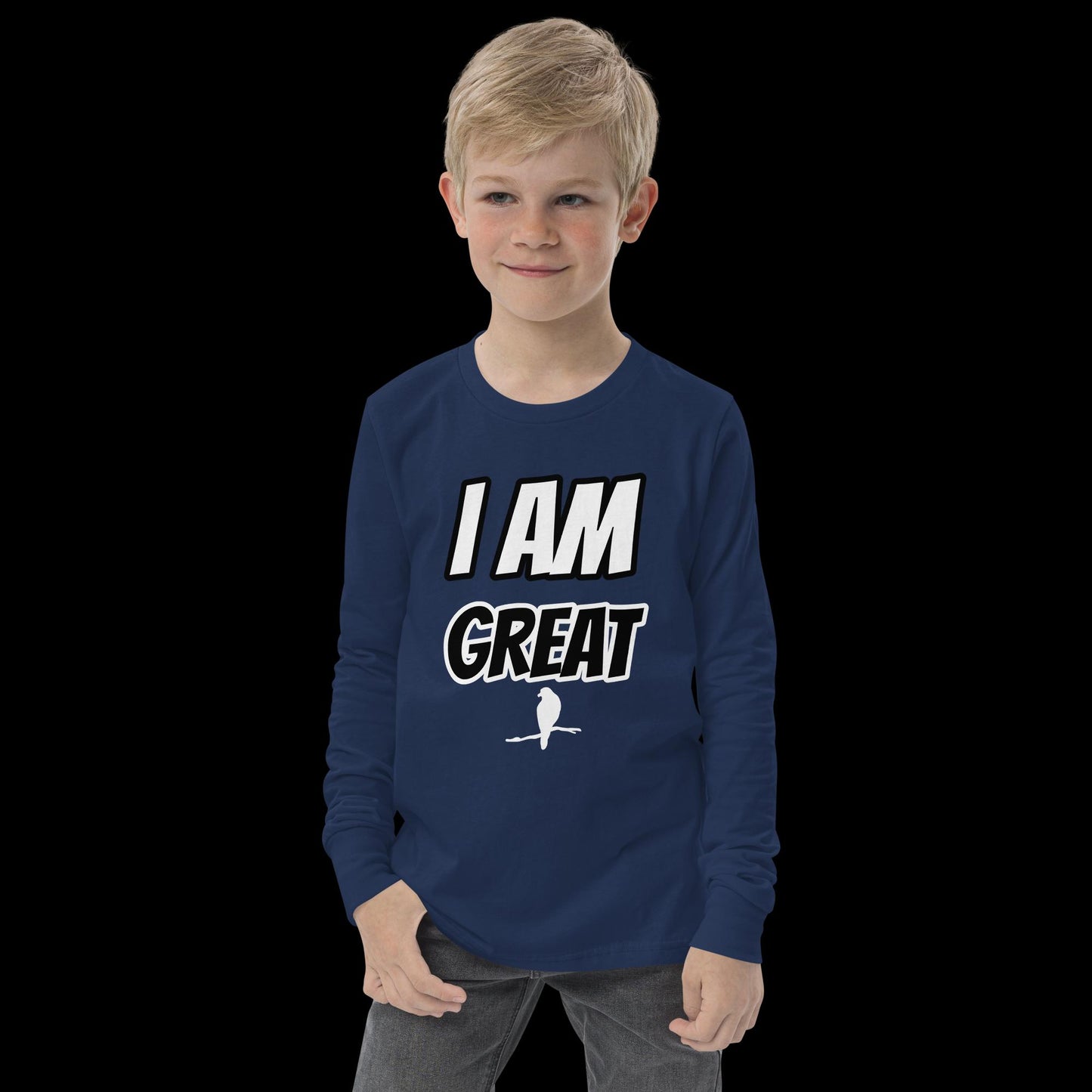 ATD " I Am Great" Youth long sleeve tee